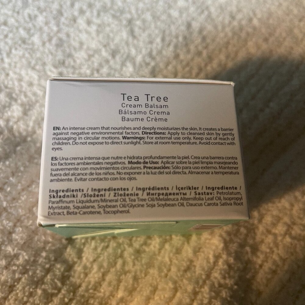 Tea tree Cream Balsam. An intensive cream that nourishes and deeply the skin. - Picture 4 of 6